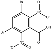 3,5-DIBROMO-2,6-DINITROBENZOIC ACID Struktur