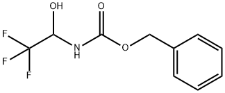 benzyl (2,2,2-trifluoro-1-hydroxyethyl)carbamate  Struktur