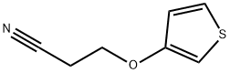 Propanenitrile, 3-(3-thienyloxy)- (9CI) Struktur