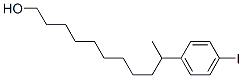 10-(PARA-IODOPHENYL)-1-UNDECANOL Struktur