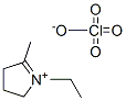 1-ethyl-3,4-dihydro-5-methyl-2H-pyrrolium perchlorate Struktur