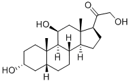 TETRAHYDROCORTICOSTERONE Struktur