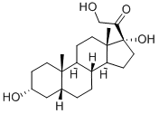 TETRAHYDROCORTEXOLONE Struktur