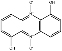 1,6-PHENAZINEDIOL5,10-DIOXIDE Struktur