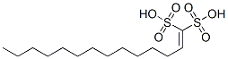 tetradecenedisulphonic acid Struktur