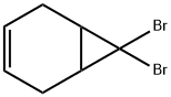 7,7-Dibromo-bicyclo[4.1.0]hept-3-ene
 Struktur