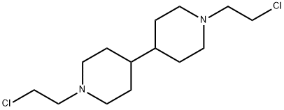 bipiperidyl mustard Struktur