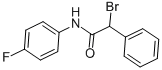 N1-(4-FLUOROPHENYL)-2-BROMO-2-PHENYLACETAMIDE Struktur