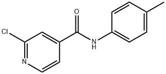 N4-(4-METHYLPHENYL)-2-CHLOROISONICOTINAMIDE Struktur