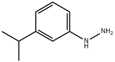 3-ISOPROPYLPHENYLHYDRAZINE HYDROCHLORIDE Struktur