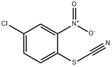 Thiocyanic acid 4-chloro-2-nitrophenyl ester Struktur