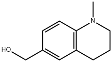 1,2,3,4-Tetrahydro-1-Methyl-6-quinolineMethanol Struktur