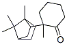 2-methyl(1,7,7-trimethylbicyclo[2.2.1]heptyl)cyclohexan-1-one Struktur