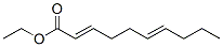 ethyl 2,6-decadienoate Struktur