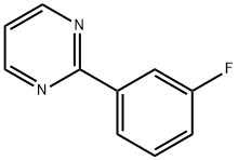 2-(3-Fluorophenyl)pyrimidine Struktur