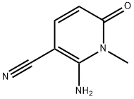 3-Pyridinecarbonitrile, 2-amino-1,6-dihydro-1-methyl-6-oxo- (9CI) Struktur