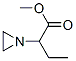 methyl alpha-ethylaziridine-1-acetate Struktur