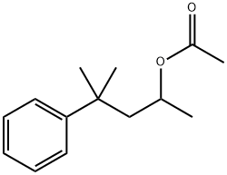 4-METHYL-4-PHENYL-2-PENTYL ACETATE Struktur