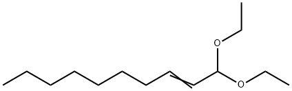 2-Decenal diethyl acetal Struktur