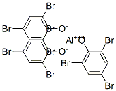 Aluminum tris(2,4,6-tribromophenolate) Struktur