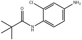 N-(4-amino-2-chlorophenyl)-2,2-dimethylpropanamide Struktur