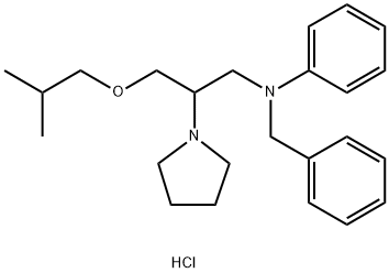 BEPRIDIL HYDROCHLORIDE Struktur