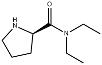 2-Pyrrolidinecarboxamide,N,N-diethyl-,(2R)-(9CI) Struktur