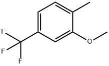 Benzene, 2-methoxy-1-methyl-4-(trifluoromethyl)- (9CI) Struktur