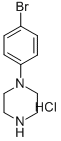 1-(4-BROMOPHENYL)PIPERAZINE HYDROCHLORIDE Structure