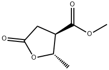 3-Furancarboxylicacid,tetrahydro-2-methyl-5-oxo-,methylester,(2S,3R)- Struktur