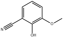 2-HYDROXY-3-METHOXYBENZONITRILE Struktur