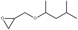 1,3-DIMETHYLBUTYLGLYCIDYLETHER Struktur