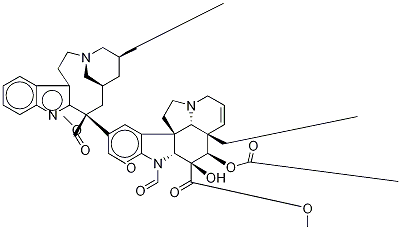 4'-Deoxy Vincristine Struktur