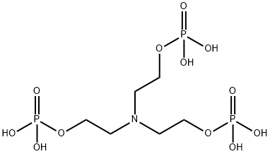 2,2',2''-nitrilotrisethyl tri(dihydrogenphosphate) Struktur