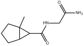 Bicyclo[3.1.0]hexane-6-carboxamide, N-(2-amino-2-oxoethyl)-1-methyl- (9CI) Struktur