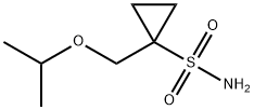 Cyclopropanesulfonamide, 1-[(1-methylethoxy)methyl]- (9CI) Struktur