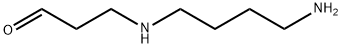 N'-(4-aminobutyl)-3-aminopropionaldehyde Struktur