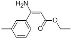 3-AMINO-3-(3-METHYLPHENYL)-2-PROPENOIC ACID ETHYL ESTER Struktur