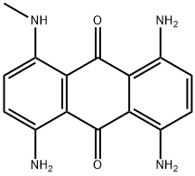 1,4,5-triamino-8-(methylamino)anthraquinone Struktur