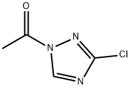 1H-1,2,4-Triazole, 1-acetyl-3-chloro- (9CI) Struktur