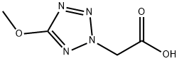 2H-Tetrazole-2-aceticacid,5-methoxy-(9CI) Struktur