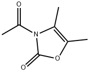 2(3H)-Oxazolone, 3-acetyl-4,5-dimethyl- (9CI) Struktur