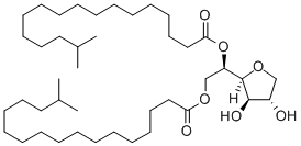 Sorbitan, diisooctadecanoate Struktur