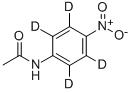 4'-NITROACETANILIDE-2',3',5',6'-D4 Struktur