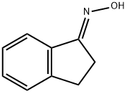 (E)-2,3-dihydro-1H-inden-1-one oxime Struktur