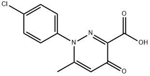 1-(4-chlorophenyl)-6-methyl-4-oxo-pyridazine-3-carboxylate Struktur