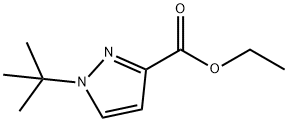 ethyl 1-tert-butyl-1H-pyrazole-3-carboxylate Struktur