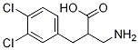 3-AMino-2-(3,4-dichlorobenzyl)propanoic Acid Struktur