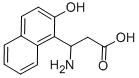 3-AMINO-3-(2-HYDROXY-NAPHTHALEN-1-YL)-PROPIONIC ACID Struktur