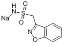 Zonisamide sodium salt Struktur